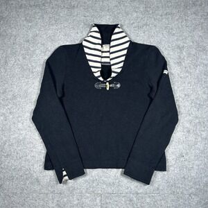 Saint James Pullover Sweater Womens Size Medium 50/50 Cotton Wool Blend Luxury